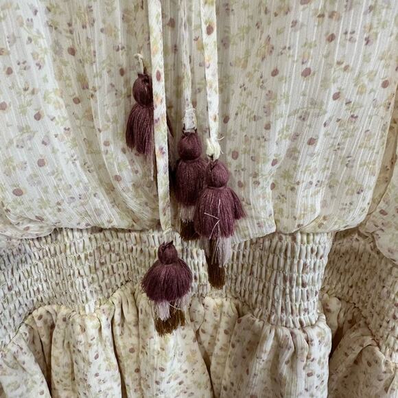 Rebecca Minkoff Pebble Tie Floral Dress - Picture 7 of 9